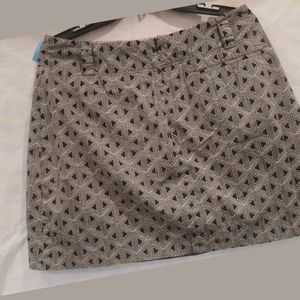 Sport Haley Golf Tennis Skirt Black/White sz 10